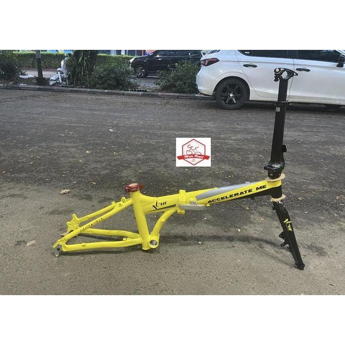 Ready Frame Sepeda Lipat XLR8 20 22 inch 406 451 Alloy Taiwan Ringan