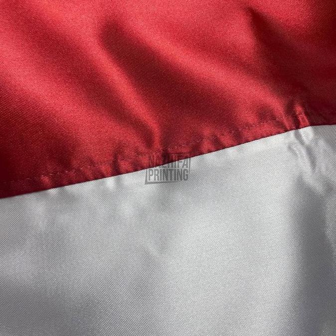 bendera merah putih 120 x 80 Satin England tebal