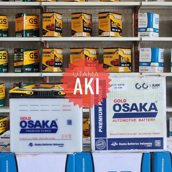 Aki Mobil Osaka Ns60 / Ns 60 Avanza Xenia Grandmax Terios X Over Original Dan Terpercaya