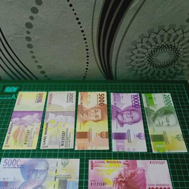 MAINAN UANG UANGAN ISI 1000 PCS / UANG UANGAN PALSU / DUIT DUITAN