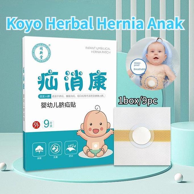 Hernia Xiaokang Bayi Hernia Patch Pusar Convex Pusar Patch Hernia Cembung Inguinalis Patch Umbilical