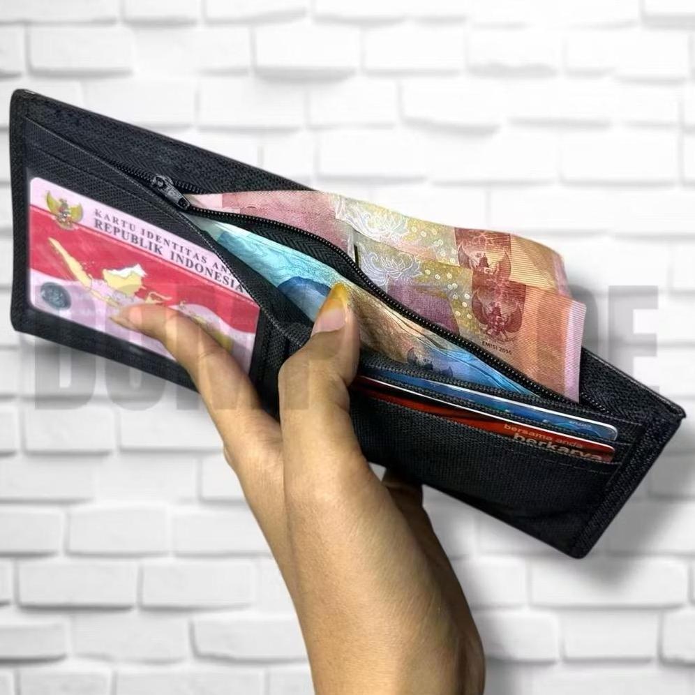 BRAND NEW Dompet Pria Murah Terbaru Keren Anak Muda Model Logo Besi 'Classic'