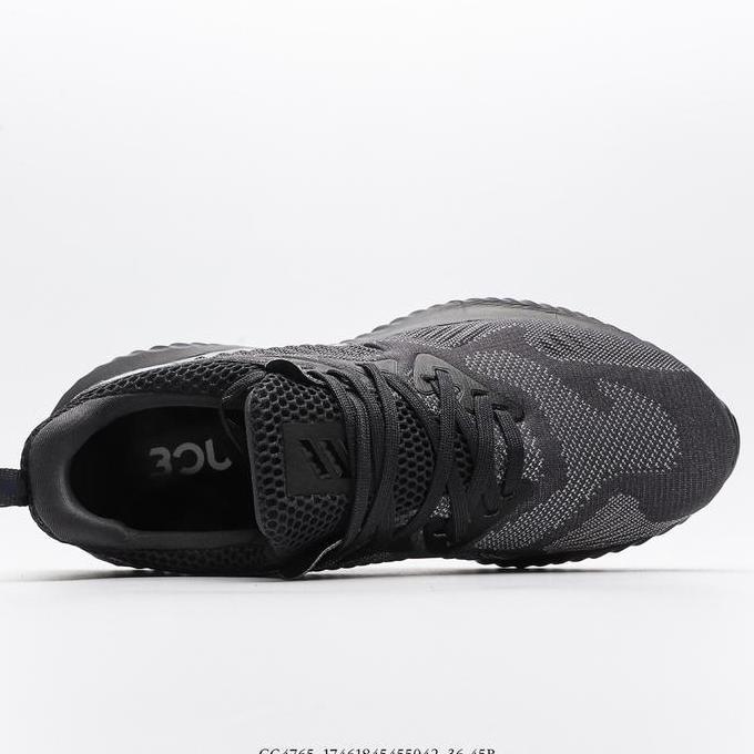 Sepatu Adidas Alphabounce Beyond Grefou Carbon Grey 100% Real Picture By Sneakers Kita