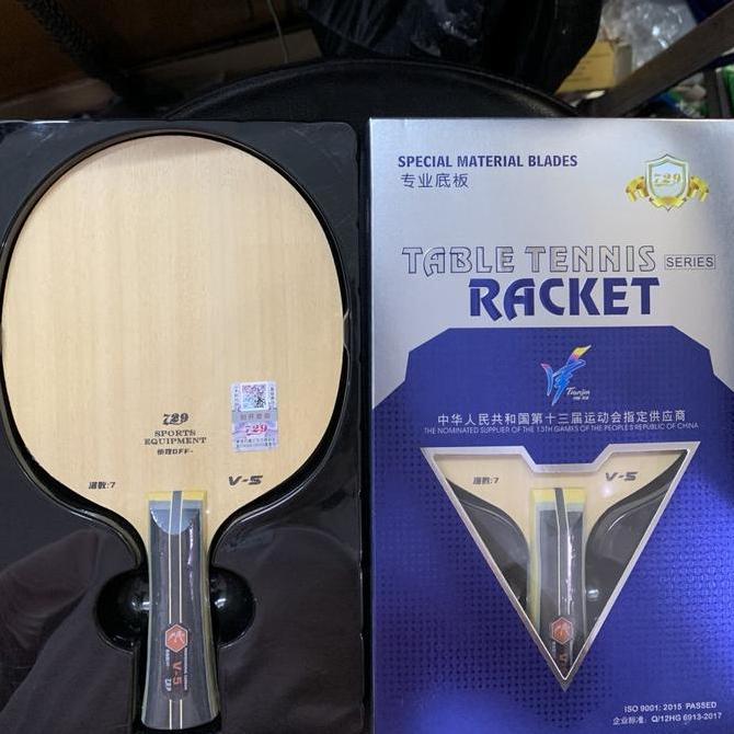 TERBARU - Kayu Bat Friendship 729 V-5 kayu blade Bat bet pingpong Friendship Ori