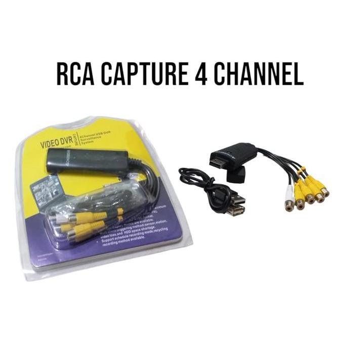 NEW Easycap 4 Channel Usb DVR Capture