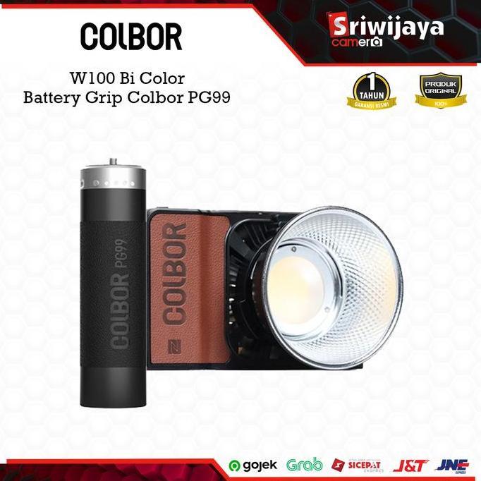 Portable LED Colbor Wonder W60 Bi-Color + Battery Grip Colbor PG99