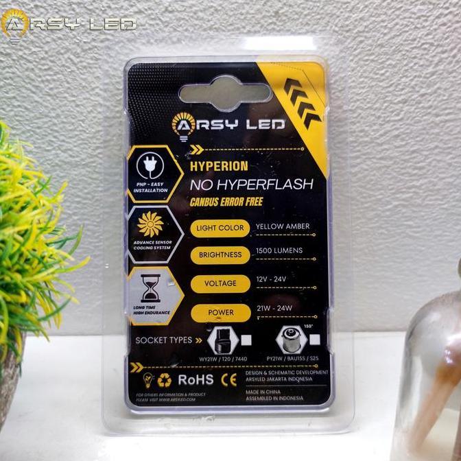 Arsyled Lampu Sein Innova Zenix Reborn Led Mobil T20 Hyperloop