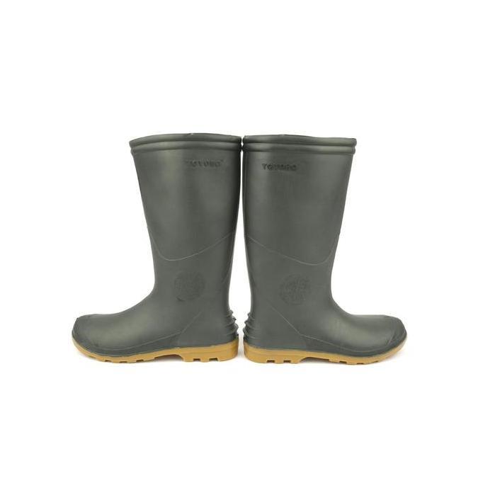 Sepatu Boot Tinggi TOYOBO ECO Hijau Berkebun Karet Lokal Ringan Lentur