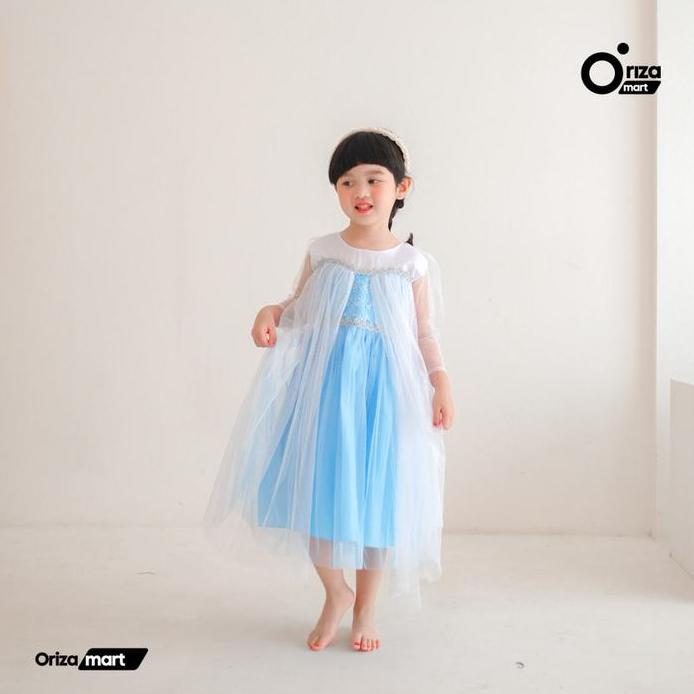 Baju Frozen Dress Frozen Kostum Frozen Baju Anak Perempuan Baju Elsa