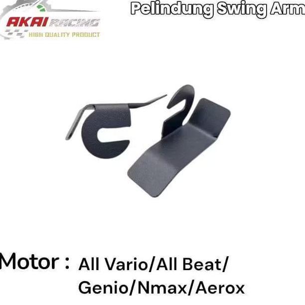Cover Pelindung Swing Arm Engine Mounting Matic Vario, Beat, Scoopy, Genio, Nmax, Aerox Bahan Besi A