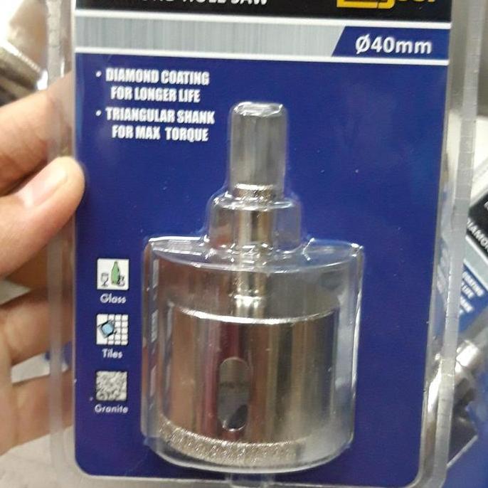 TERLARIS MATA BOR KACA 40MM / BOR KERAMIK