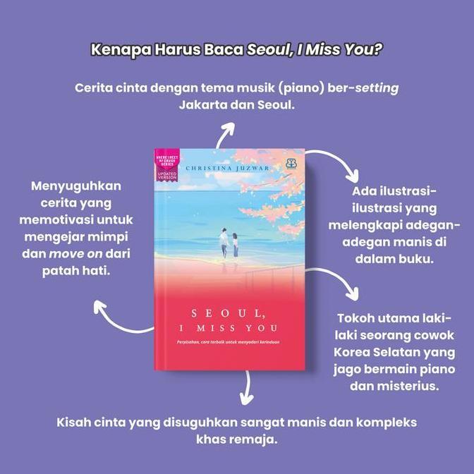 Buku Seoul, I Miss You: Perpisahan, Cara Terbaik Untuk Menyadari Kerinduan - Christina Juzwar - Nove