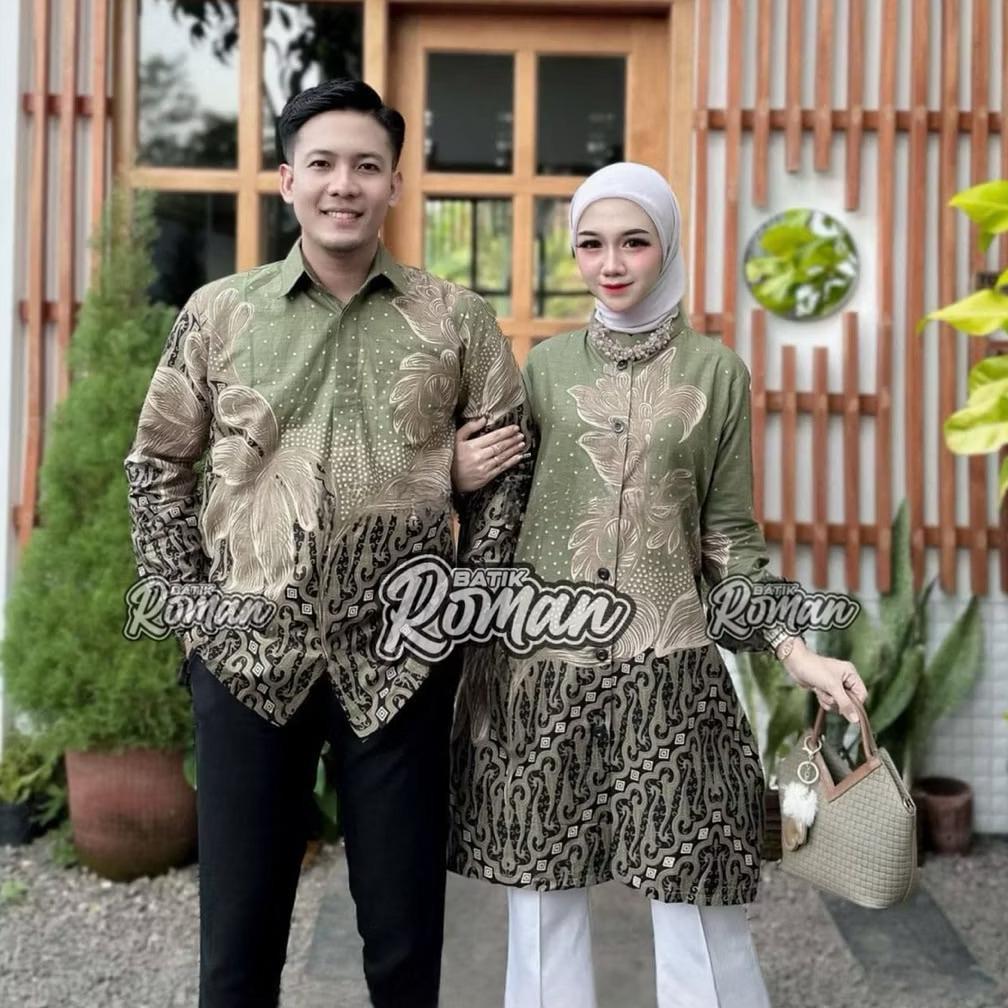 Grade Ori Batik Couple Batik Couple Modern Baju Batik Couple Pasangan Termurah