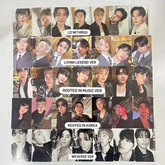 PHOTOCARD BTS BANGTAN ARIRANG OFFICIAL