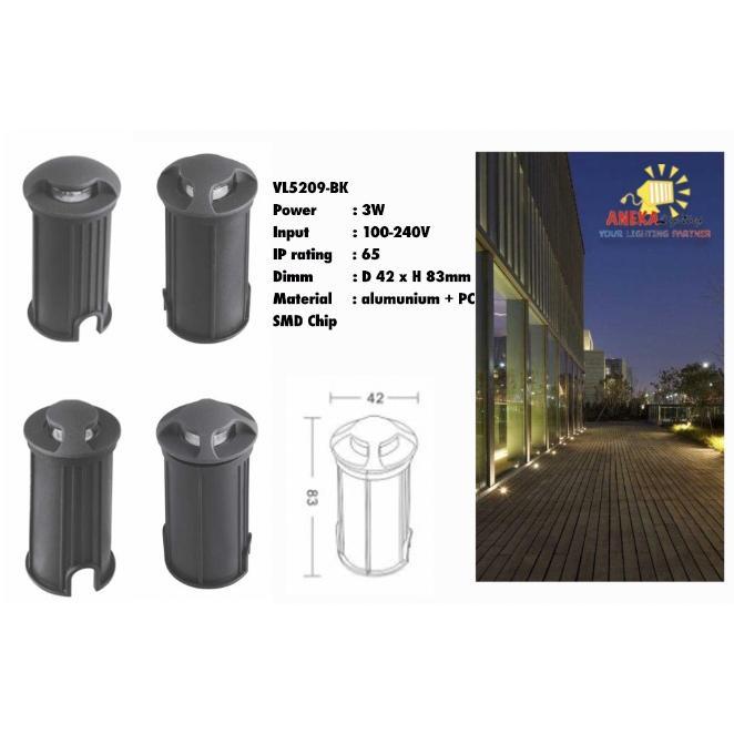Lampu Lantai / Uplight / Floor Lamp LED 3W