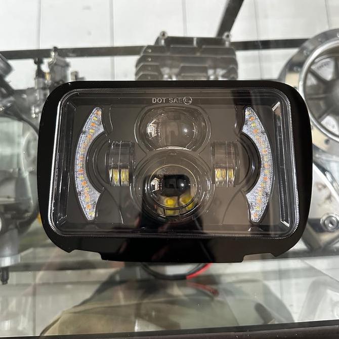 Lampu daymeker rx king oval sabit