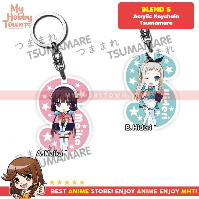Gantungan Kunci Acrylic Anime Blend S Tsumamare (satuan)