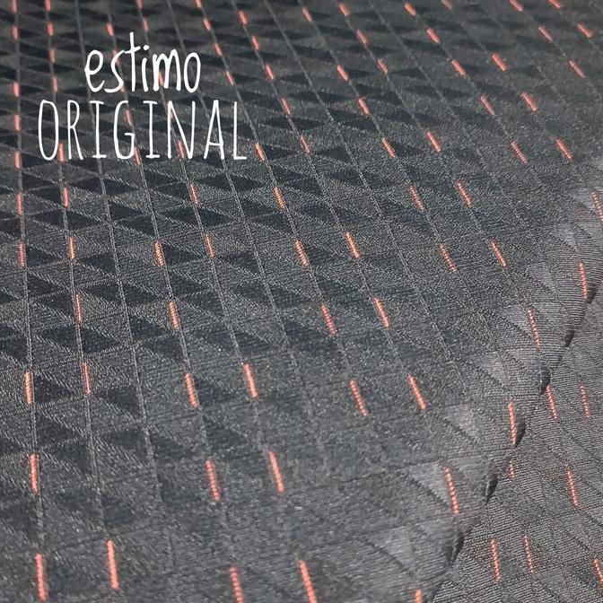 Kain Jok Mobil Brio RS original 2017 - 2019 Hitam Orange