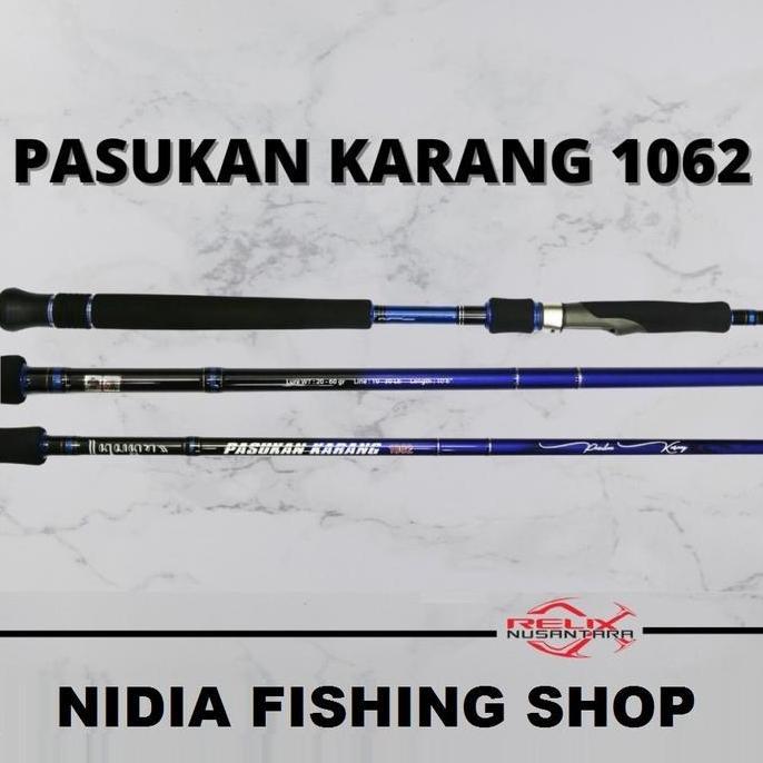 Joran Shore Jigging | Joran Relix Nusantara Pasukan Karang 1023, 1062 & 1062 Alugoro