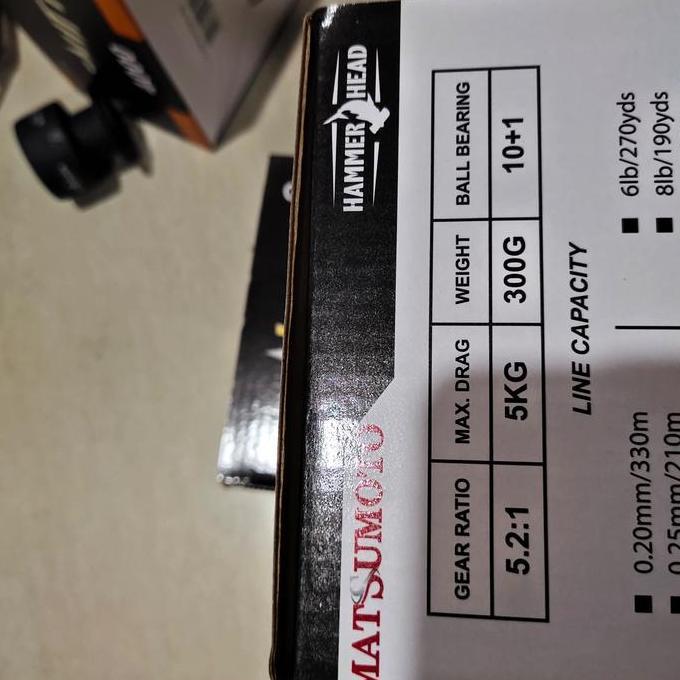 reel hammerhead matsumoto 3000 doubel spool
