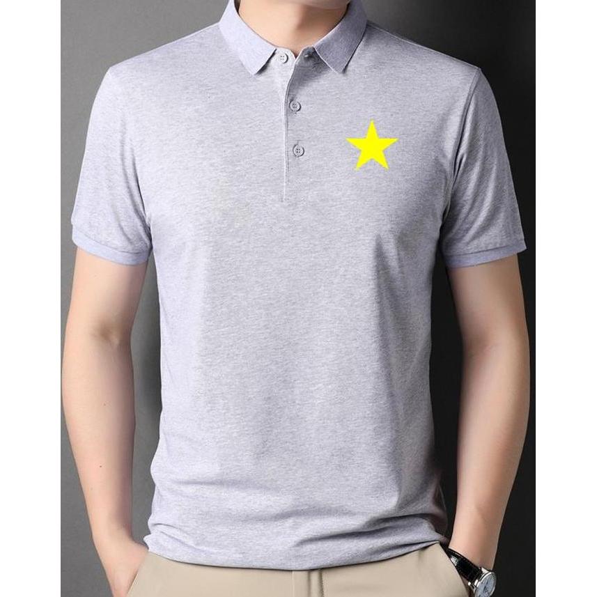 DS34 - COD-PAKAIAN KAOS KERAH PRIA LENGAN PENDEK-INDRA-KAOS KERAH MOTIF PRINT SABLON-KAOS KERAH TERB