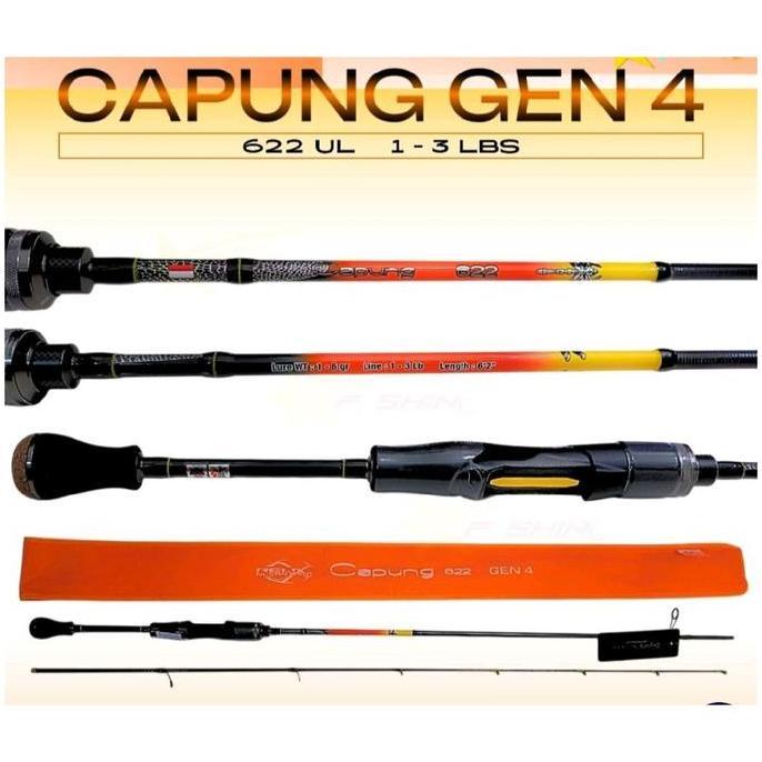 Joran CAPUNG 622 Gen 4 UL SP 1-3Lb Joran Pancing Relix Nusantara