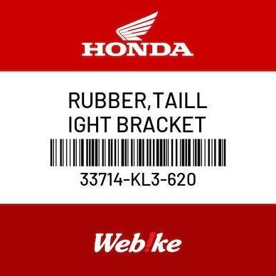 RUBBER, TAILLIGHT BRACKET 33714-KL3-620 MSX125 GROM OEM part Honda