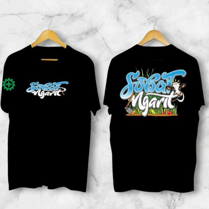 DS383 >> Baju Distro pakaian pria Sobat Ngarit V1 Desain Terbaru Unisex-Kaos Distro Sobat Ngarit Kat