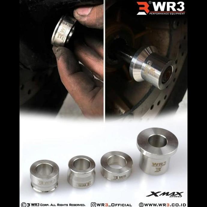Spacer Bushing Bosh Roda Velg Ban WR3 Yamaha Xmax 250