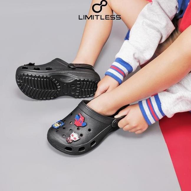 Limitless Edition Marvel Sandal Selop Anak Laki Laki 2024 Sendal Slip On Anak Cowok Kter Lucu Kekini