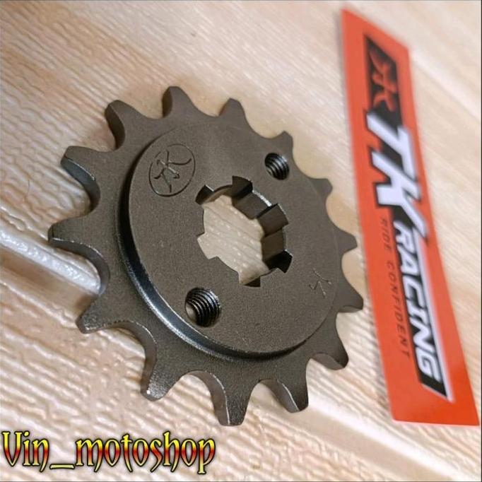 gear set TK racing 415 RX king Jupiter Z MX Vega f1zr full set TK racing rantai 415HS panjang 130L