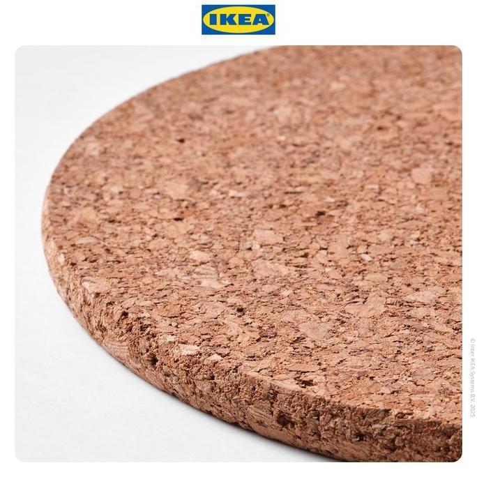 Decor- Ikea Heat Alas Tatakan Panci Bahan Gabus 19Cm Set Isi 3Pcs