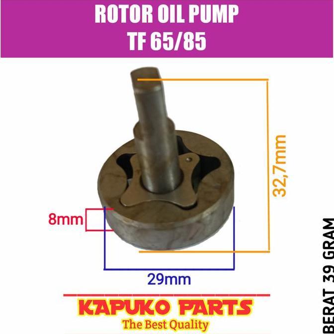 TF 65 TF 85 ROTOR OIL PUMP MESIN DIESEL YANMAR PROMO