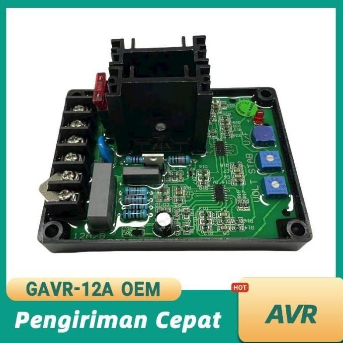 GAVR12A AVR GENERATOR AVR GAVR 12A GENSET AUTOMATIC VOLTAGE REGULATOR UNIVERSAL BRUSHLESS GAVR-12A M