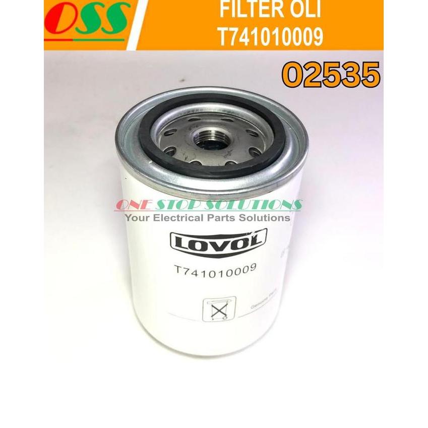 FILTER OLI OIL FILTER T741010009 LOVOL 1004-G12 1006-G14 HEMAT