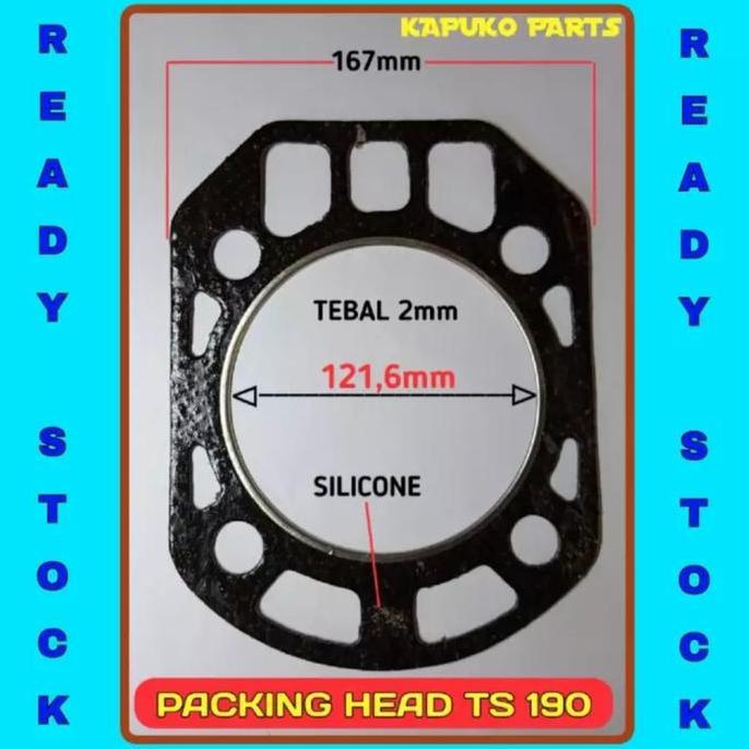 TS 190 PACKING HEAD UNTUK MESIN DIESEL YANMAR 19PK RESTOCK