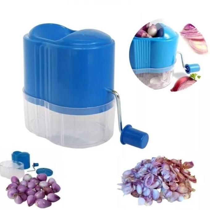 Cookwe- Alat Perajang Bawang Manual Pemotong Bawang Merah Onion Slicer Praktis