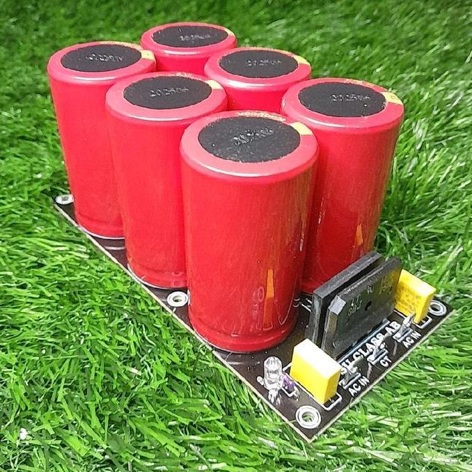 Promo Psu Pcb 6 Elco 80V 10000Uf Rubycon Merah Klp 1Set