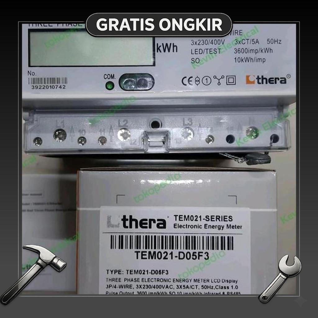 Thera Tem021-D05F3 Kwh Meter Lcd