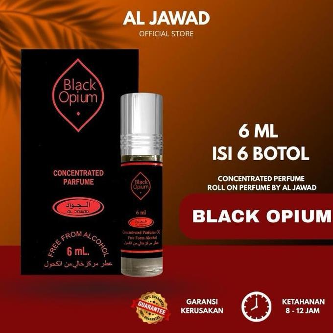 Cod,Bisa- Al Jad - B Opium Aroma Vanilla Coffee Cedar | Perfume Parfum Minyak Ngi Pria Nita