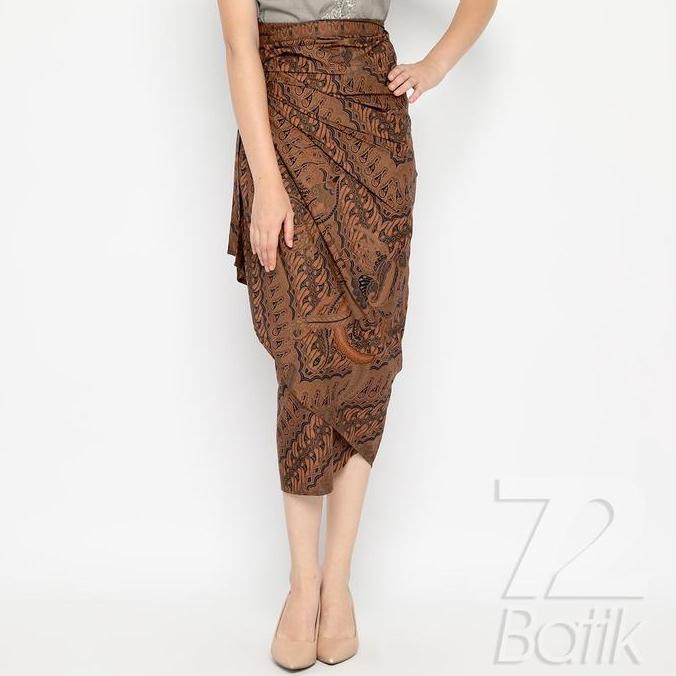 BEST SELLER  ROK BATIK SPAN Skirt Lilit Kebaya Instan Modern Wanita Motif BEST SELLER 725099 Cap 72 