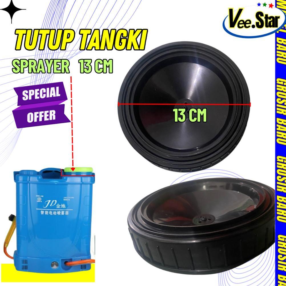 Promo Cod Tutup Tangki Semprot Elektrik 16L/12L Hitam ><