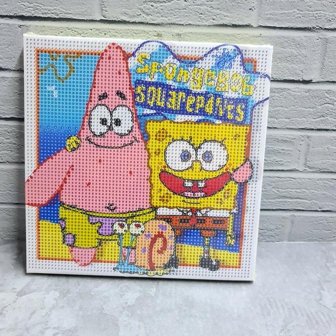Lengkapdisini- Diy Sticker Diamond Painting Disney Cartoon N Animal Drill Craft Kit