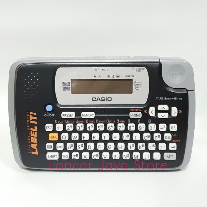 Terjaminmutu- Casio Label It Kl10/Printer Label Casio Kl-10/Label It Printer Casio