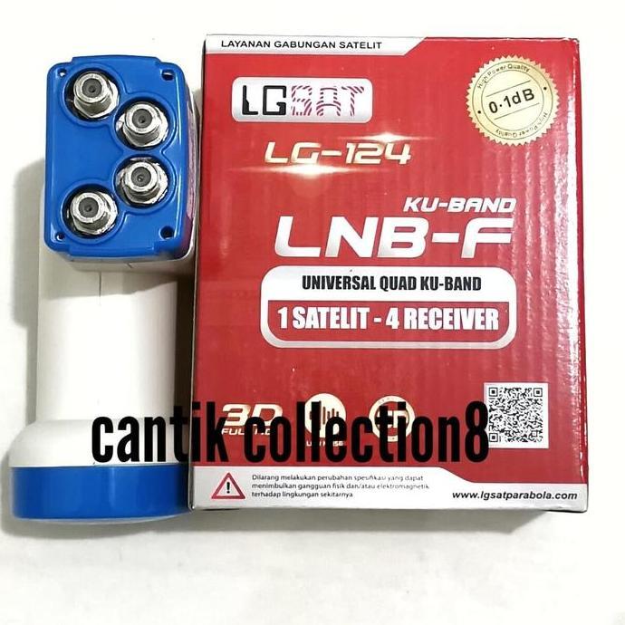 TERLARIS LNB KUBAND LGSAT 104 - LNBF KUBAND LGSAT 1 SATELIT 4 RECEIVER - LNB KUBAND 104 LGSAT