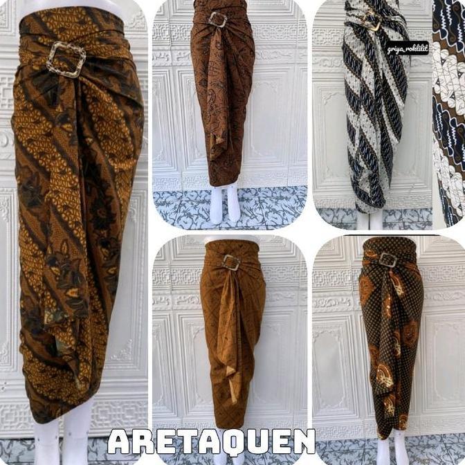 HEMAT LUAR BIASA Rok lilit batik jawa / rok lilit modern / Rok serut / rok lilit jarik Cantik Nyaman