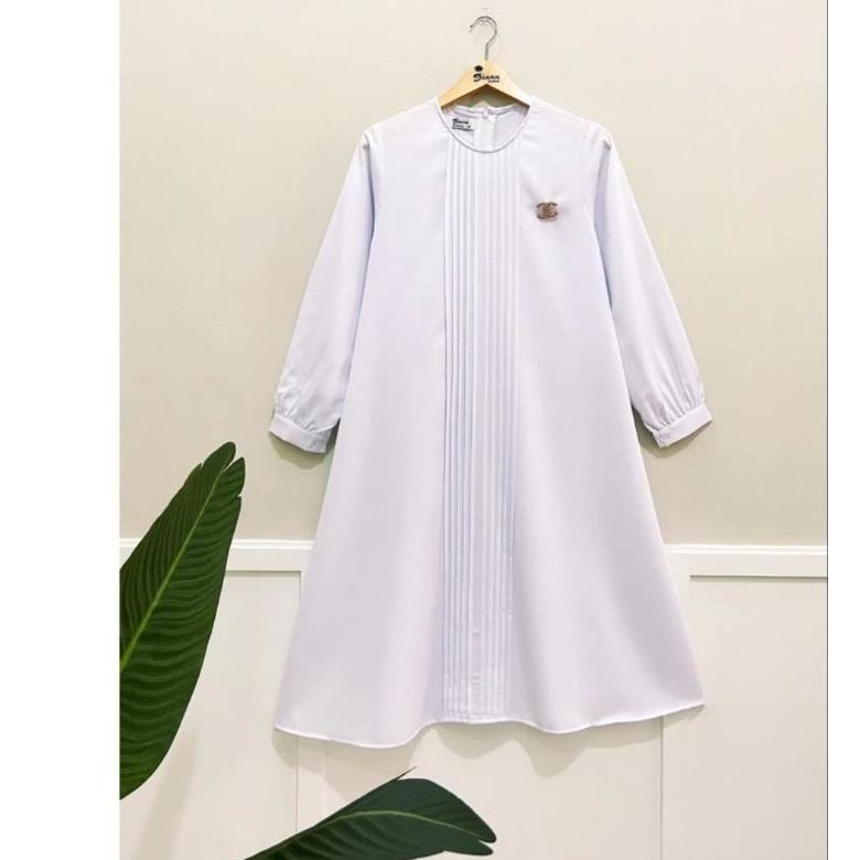 HOT DEALS BAJU ATASAN WANITA TERBARU TUNIK TUNIC KATUN TOYOBO PREMIUM PUTIH HITAM MAROON KEKINIAN