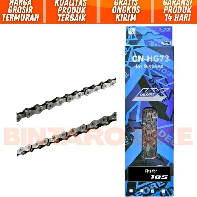 Lengkapbos- Rantai Sepeda Shimano 8-9  Cn-Hg73  Speed Chain Sepeda Mtb Roadbike Lipat Dll