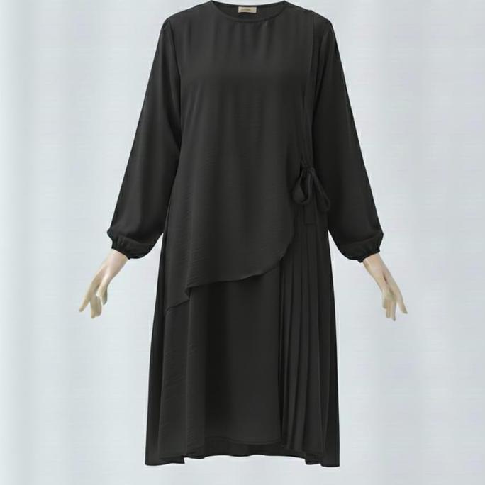 TERBARU  Tunik adnin putih terbaru trend fashion kekinian tunik muslimah putih trendy jumbo Muslim W