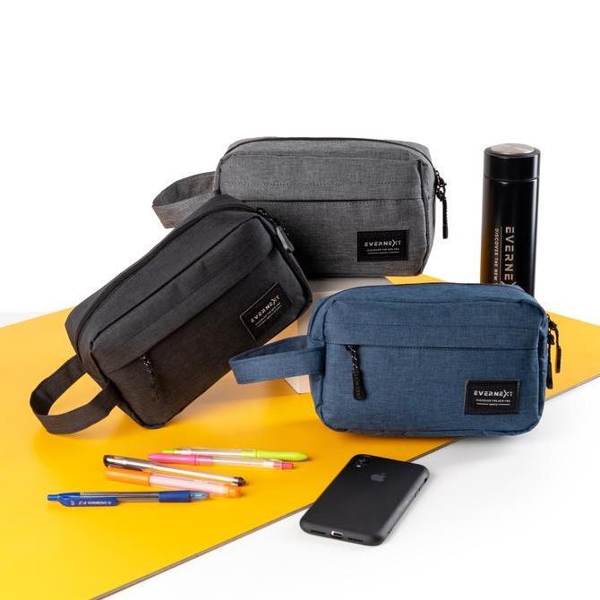 Tas Pria Evernext - Pouch Bag Axel Pria Wanita Tas Tangan Pria Hand Bag Pria Clutch Pria